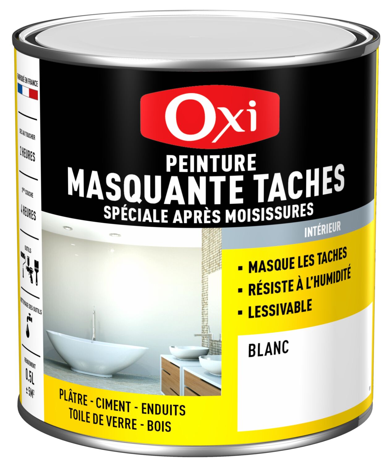 Peinture Anti -Moisissures 0,5L - OXI