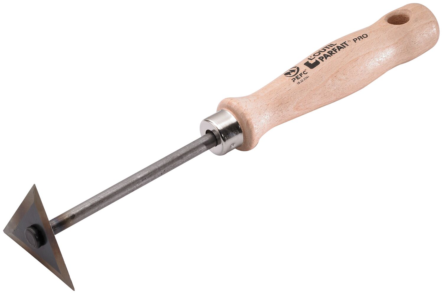 Grattoir triangulaire 6 cm PEFC