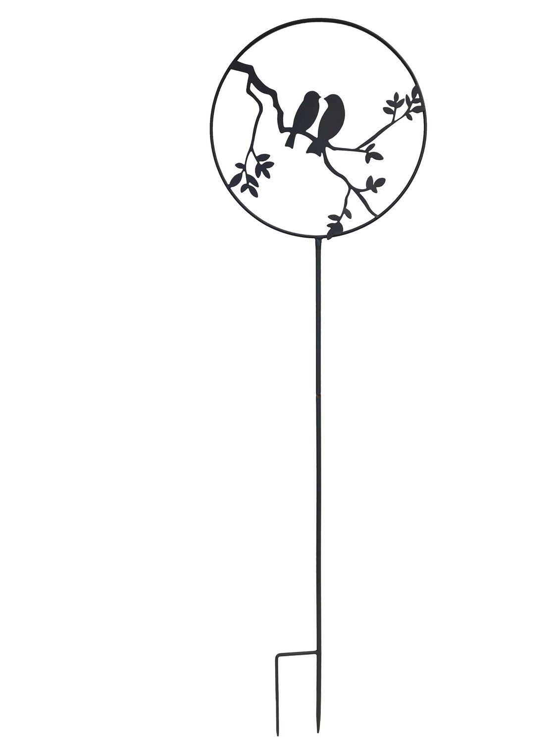 Déco jardin à piquer oiseaux 35x122,5cm anthracite - LOUIS MOULIN