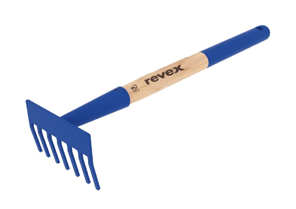 Râteau multitâches à 7 dents manche 40cm - REVEX