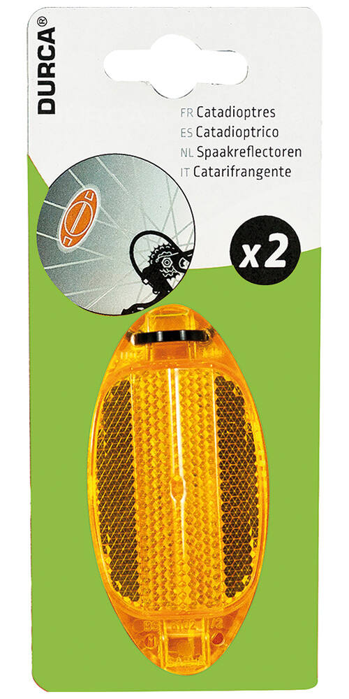 Paire de catadioptres homologués