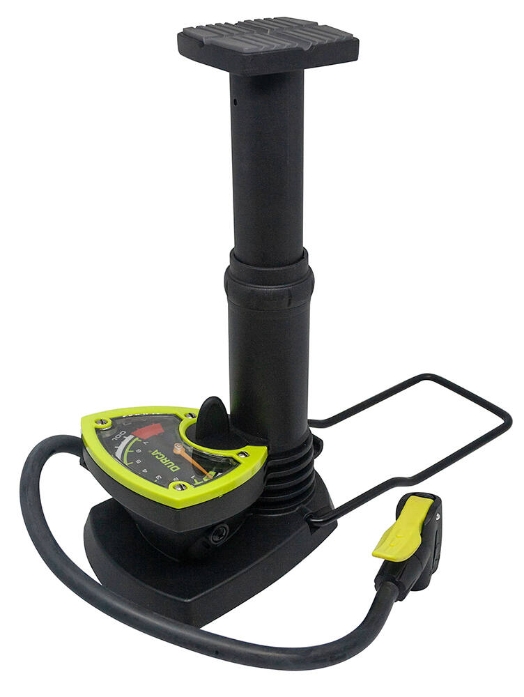 Pompe à pied à manomètre