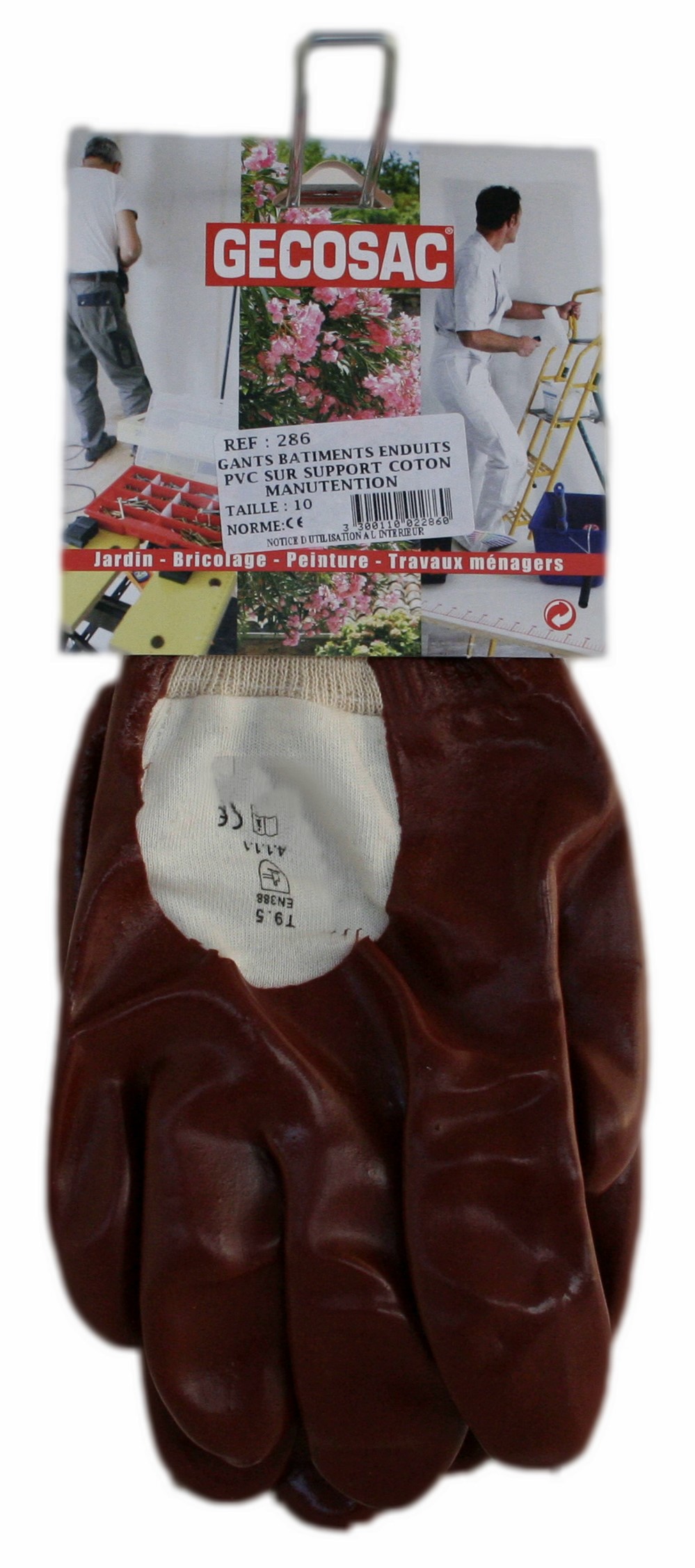 Paire de gants manutention / bâtiment T10