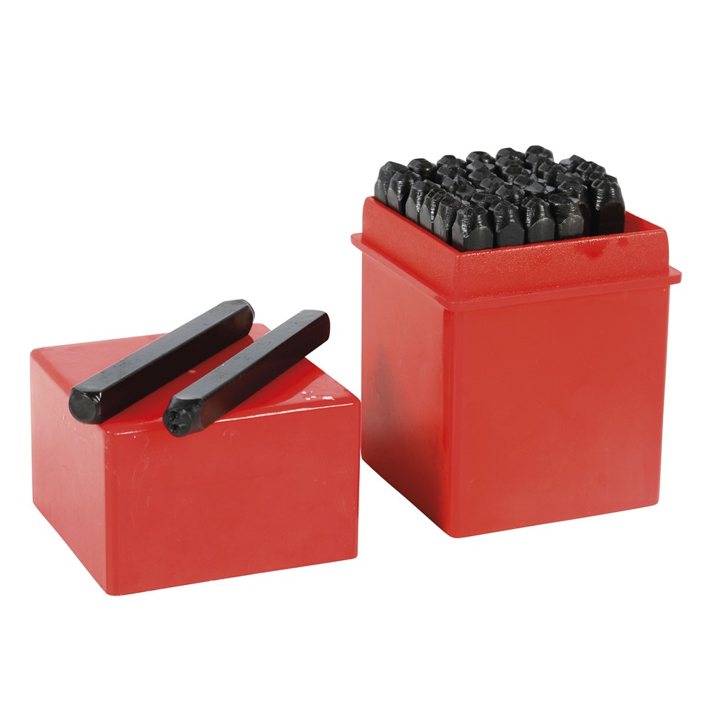 Lettres et chiffres à frapper 36 pièces - COGEX