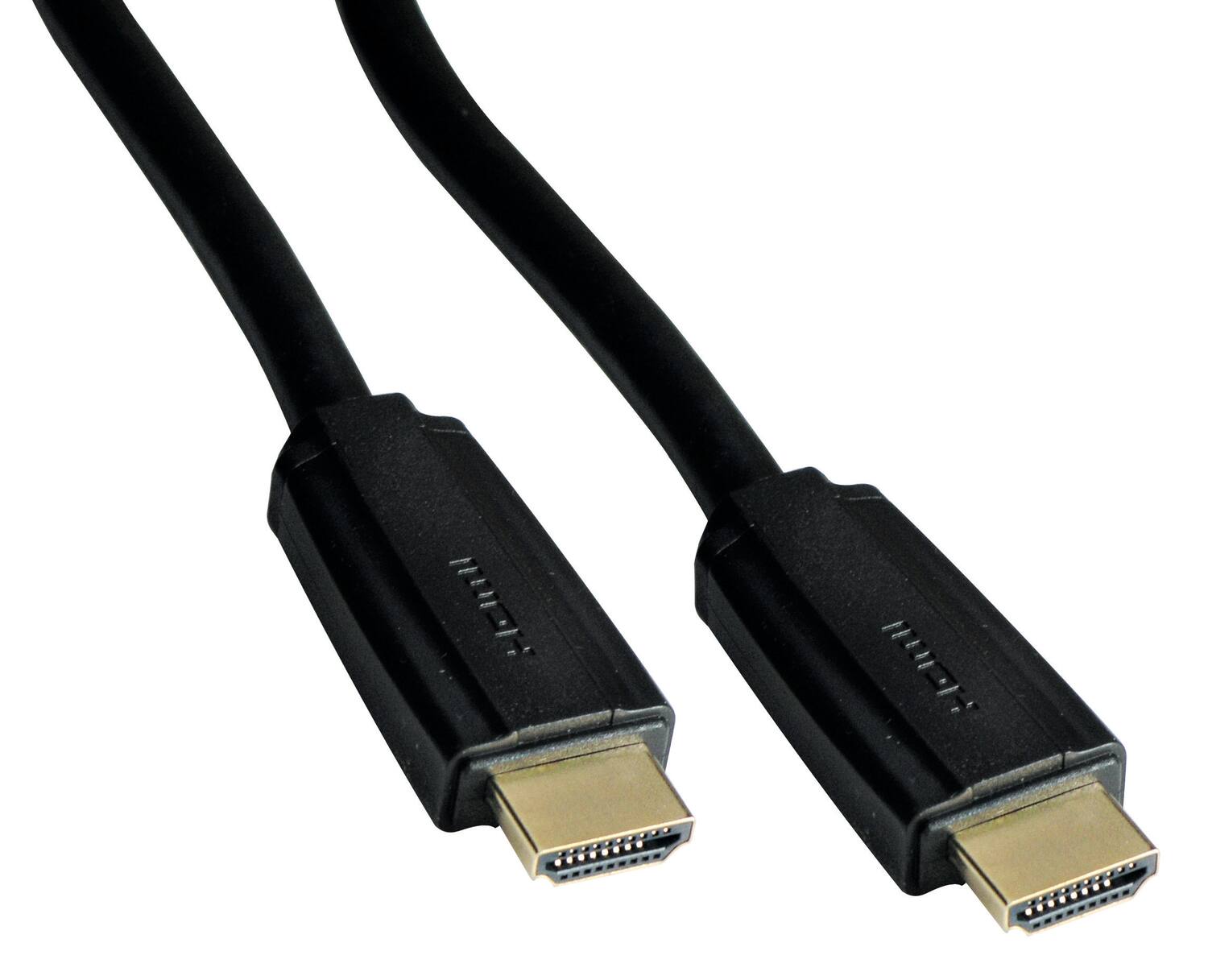 Cordon HDMI mâle/mâle connectique dorée 2m - FPE
