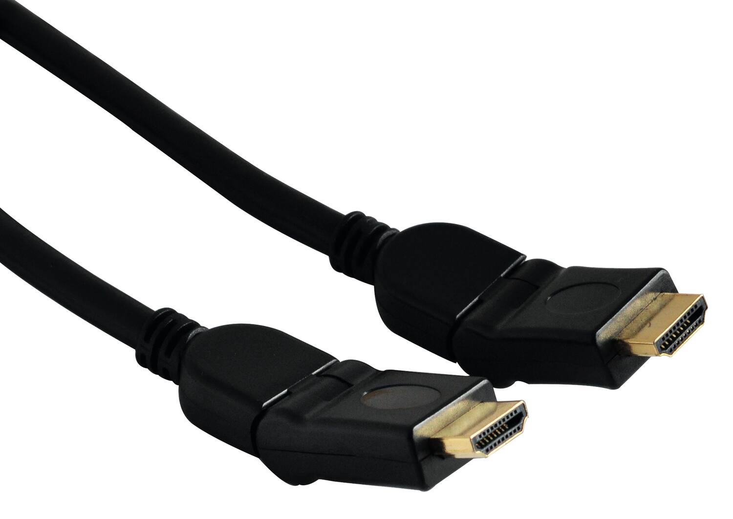 Cordon hdmi 1.4 angle 180° 1m