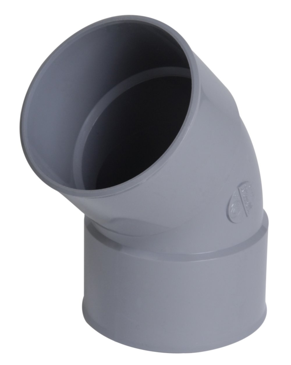 Coude pvc ff à coller 45° ø 125 mm 