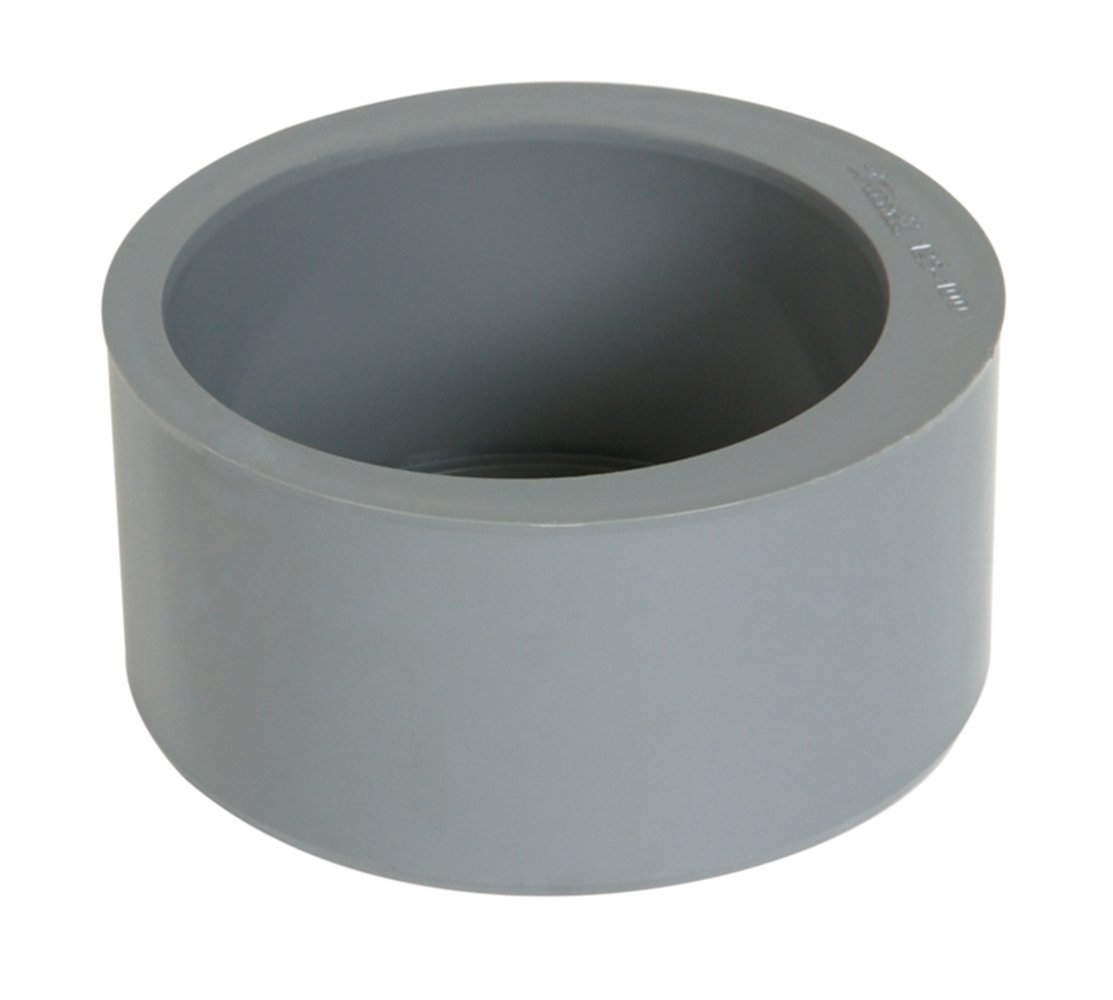 Tampon de reduction pvc à coller ø m125/f100 mm