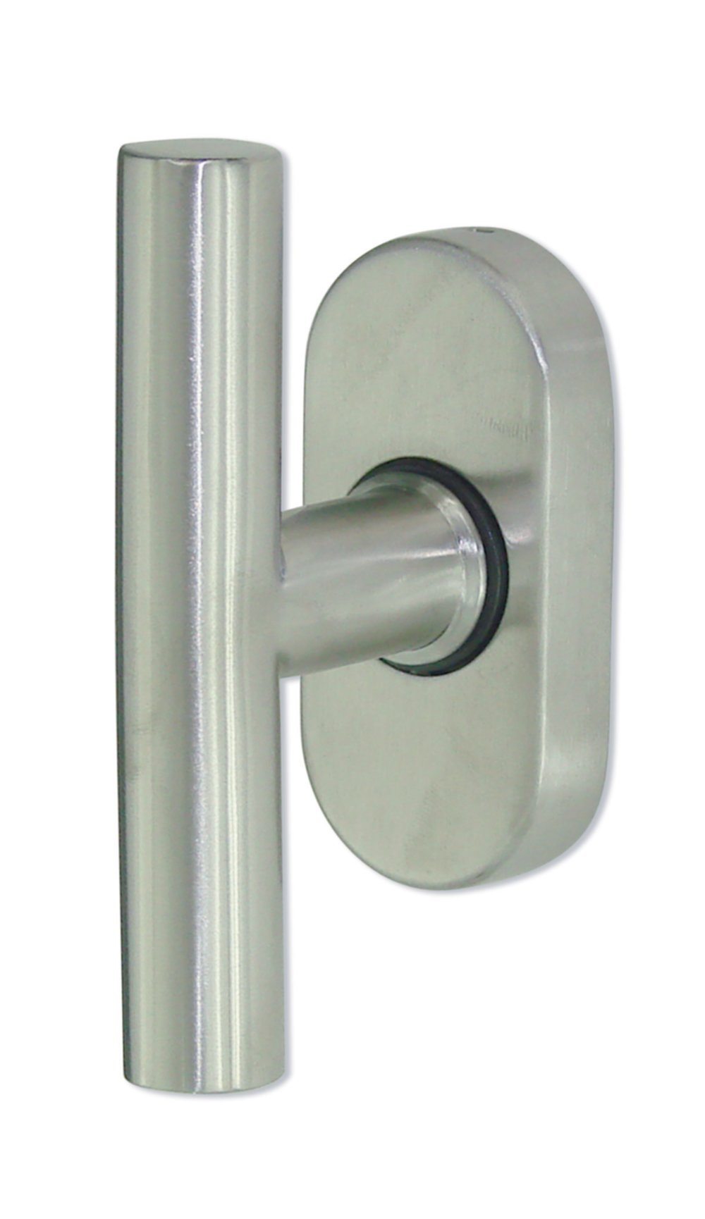 Bouton crémone ecume inox