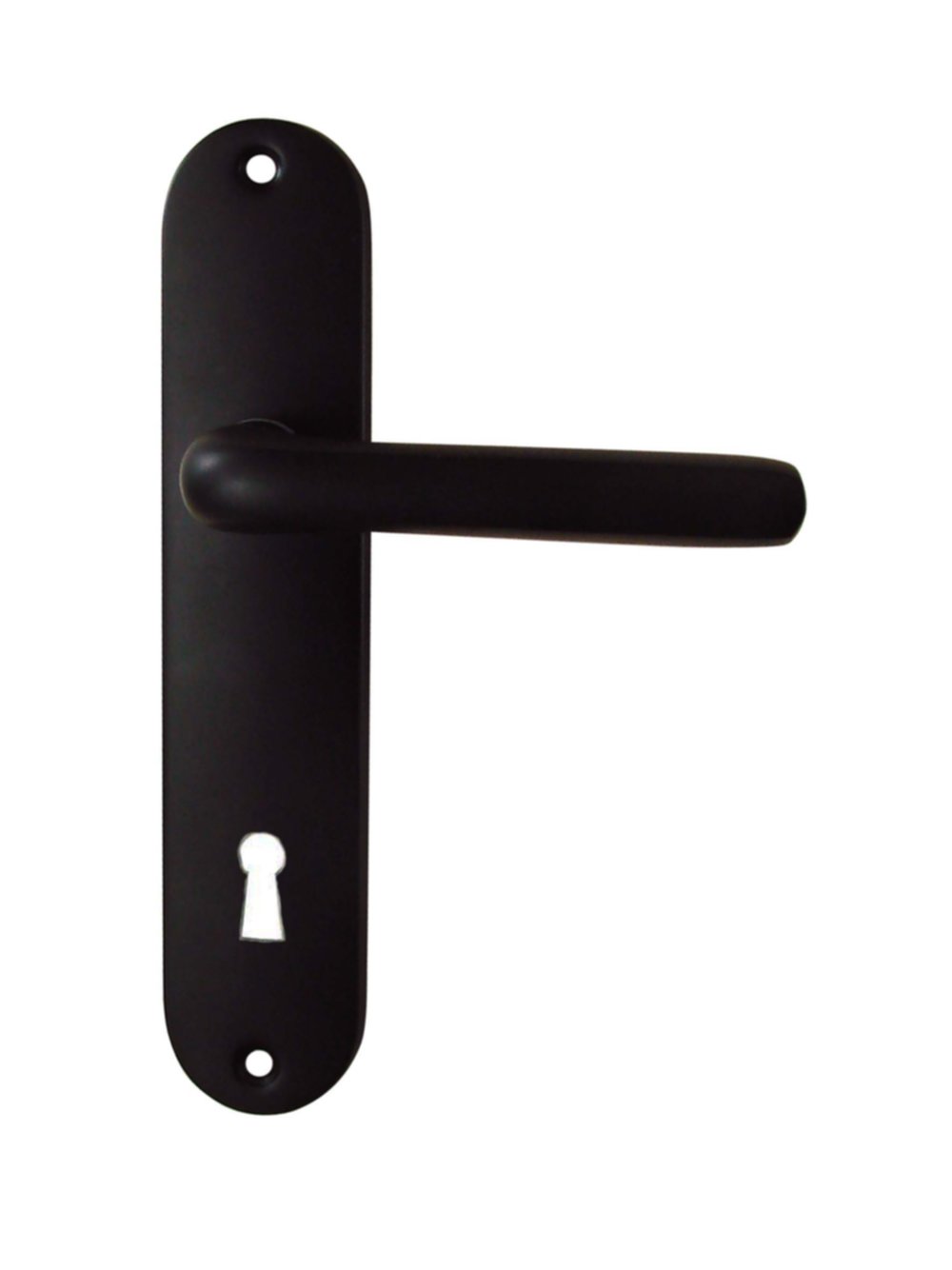 Ensemble tignes alu noir mat pd 165 mm