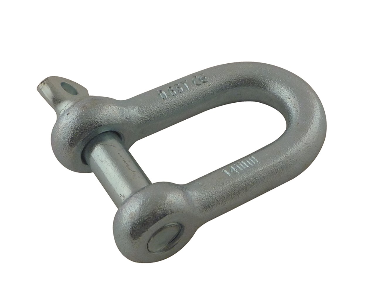 2 manilles droite estampé ce standard AZ ø10mm 