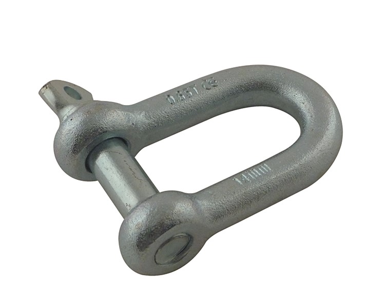 1 manille droite estampé ce standard AZ ø14mm 