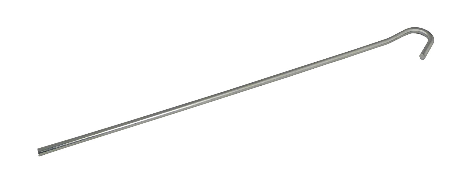 10 piquets camping AZ ø4,0mm l:180mm