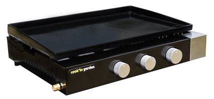 Plancha gaz à poser 3B Finesta 61x42cm 6Kw - COOK'IN GARDEN