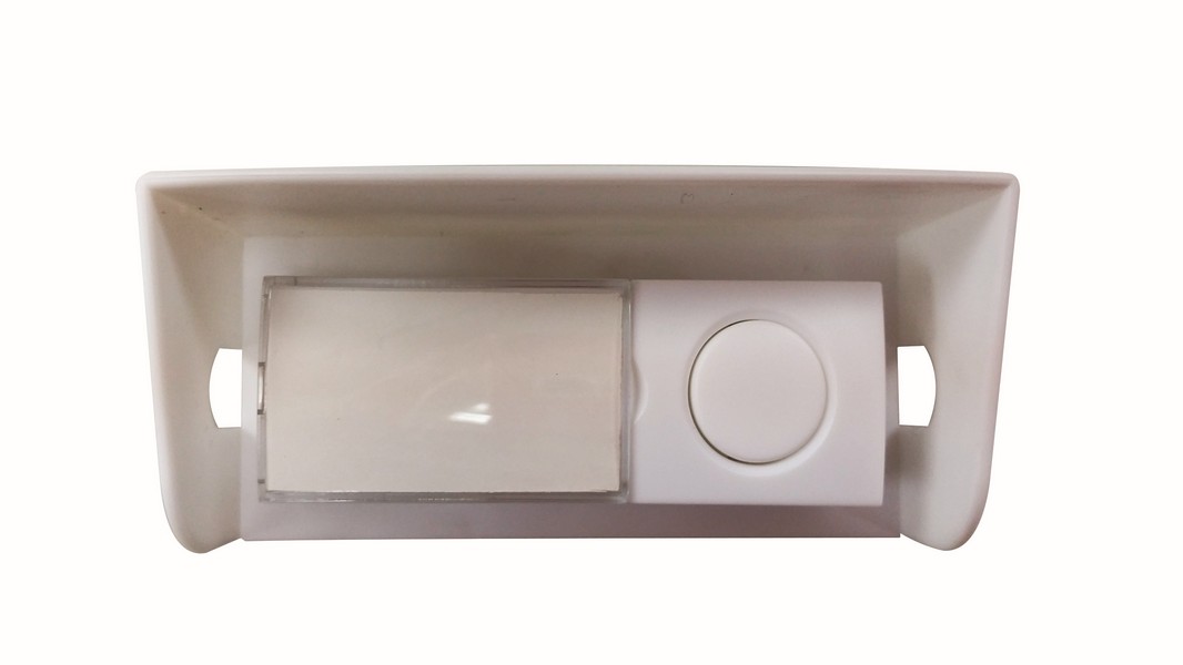 Bouton filaire avec casquette de protection