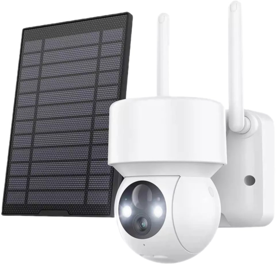 Caméra Wi-Fi motorisée solaire Tuya IP66