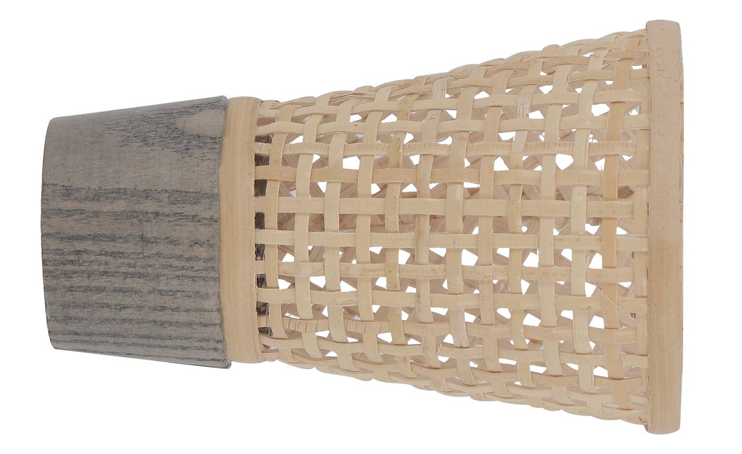 Embout Ø28mm Cannage Bois flotté