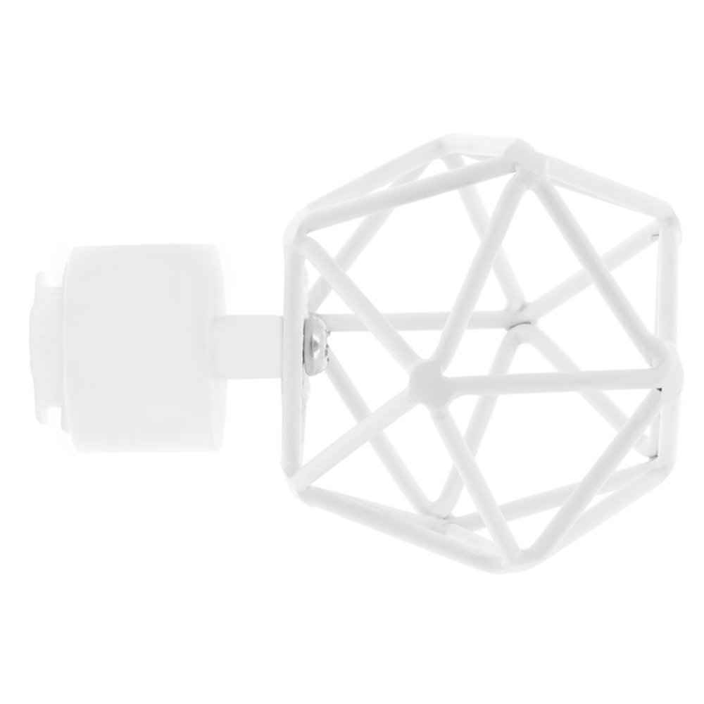 Embout métal Ø28mm Filaire Easy Fix Blanc mat - MOBOIS