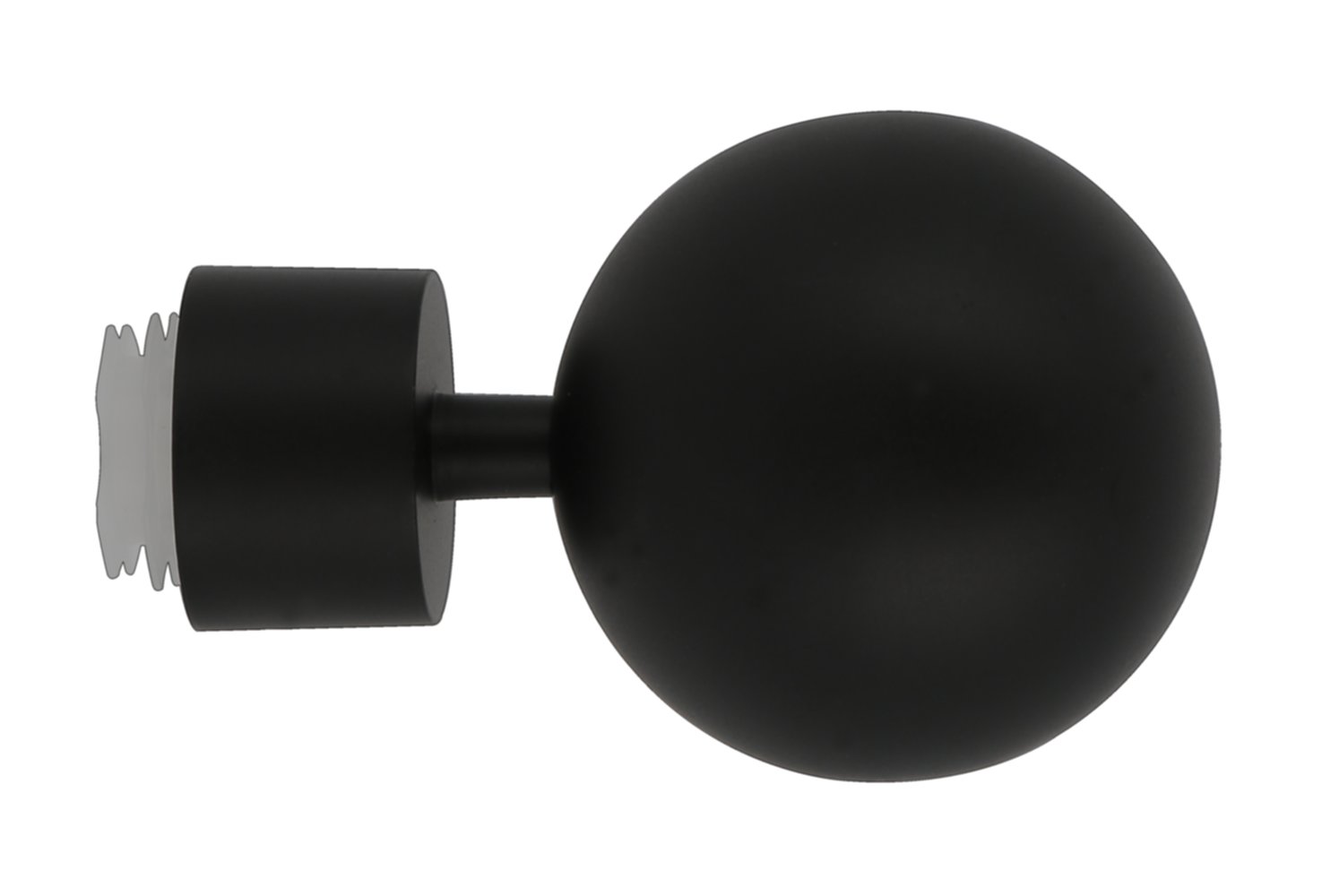 Embout déco métal forme boule sur embase Ø28mm Easy Fix - MOBOIS