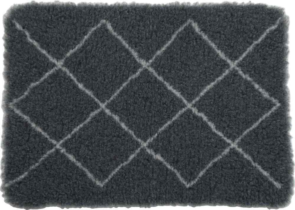 Tapis isolant gris pour chien motif berbère 50cm - ZOLUX