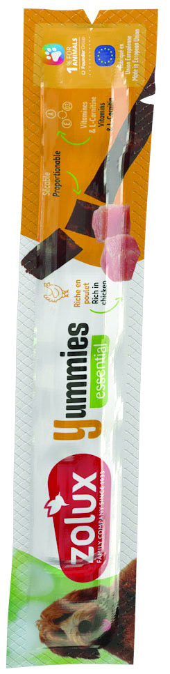 Stick yummies chien 12 g poulet