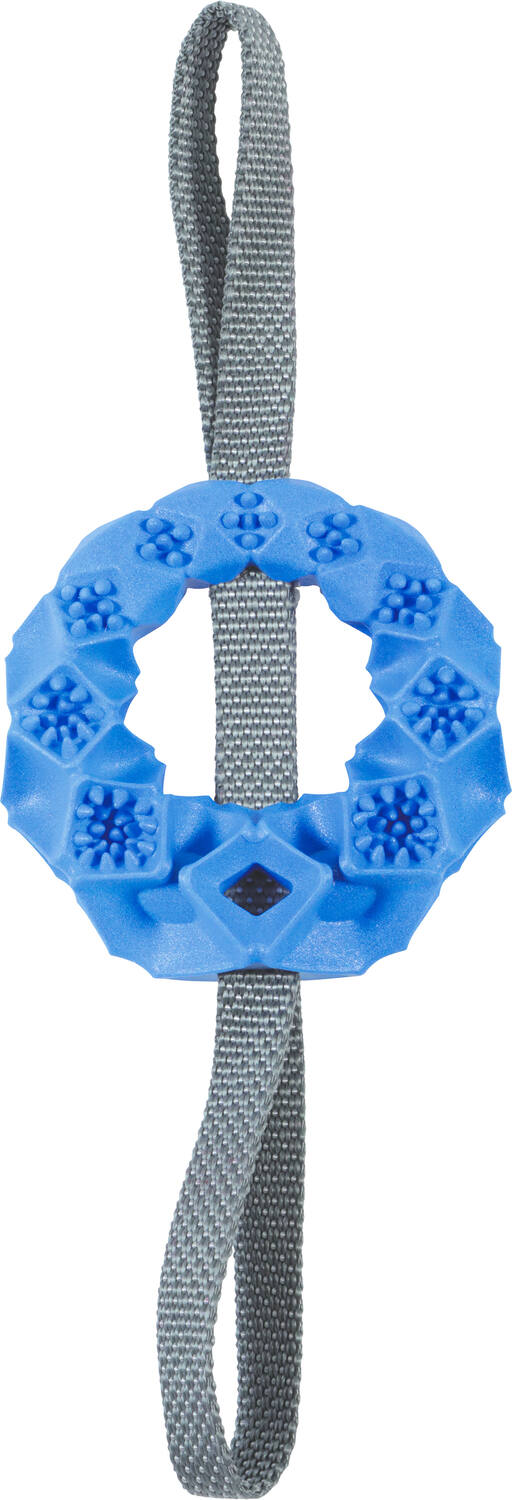 Jouet TPR cercle outdoor bleu - ZOLUX