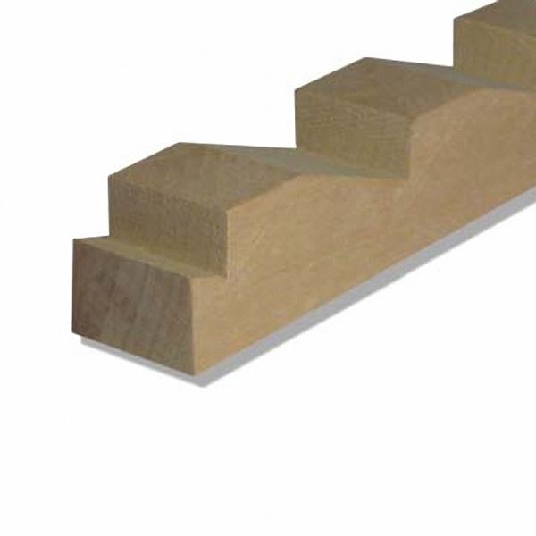 Crémaillère hêtre 2000x18x18mm