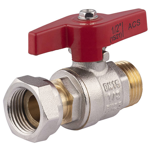 Vanne d'arrêt à manette papillon M1/2 - FEL1/2