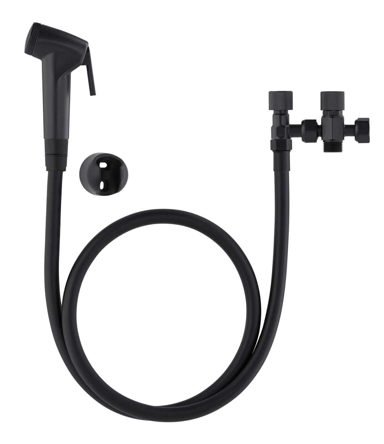 Kit hygiène WC noir ABS brochable - NOYON THIEBAULT