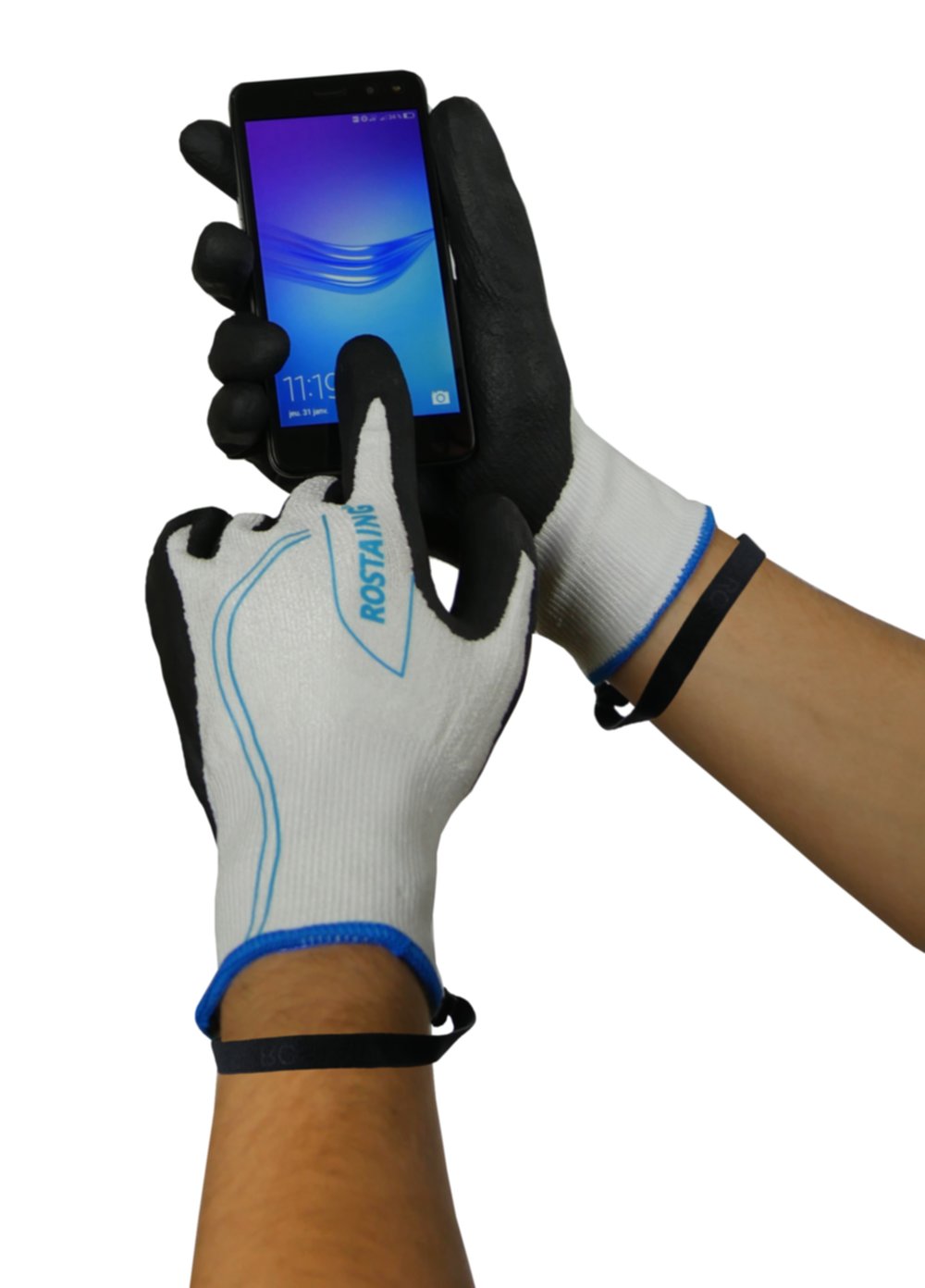 Gant écran tactile travaux coupants- taille 10