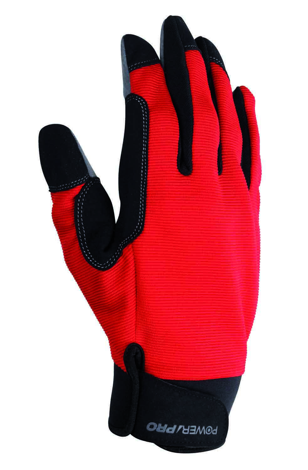 Gants de jardinage tous travaux T.9 Rouge/Noir - GERIN