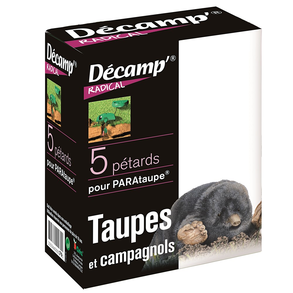 Pétard x5 pour para taupe