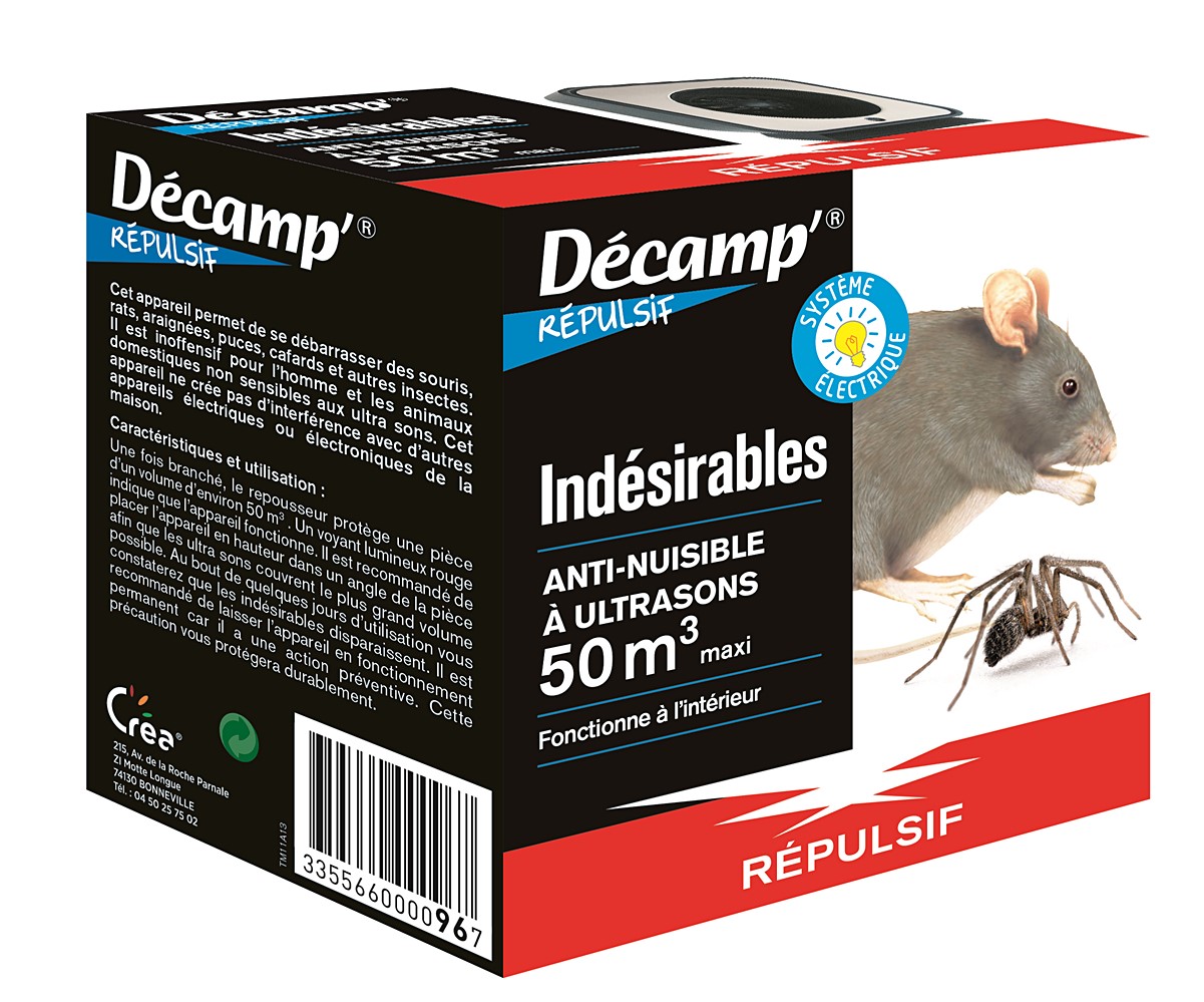 Repousseur indesirables decamp'Répulsif