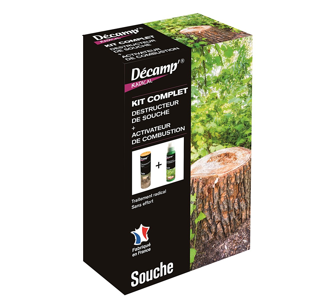 Kit destructeur de souche decamp radical
