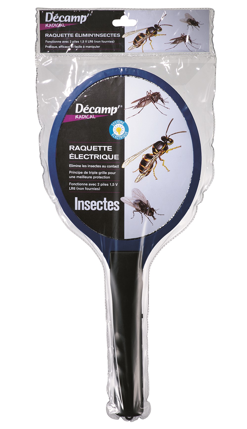 Raquette standard anti-volant decamp'radical