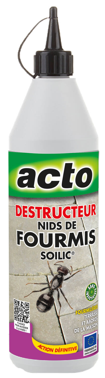 Destructeur nids de fourmis 750ml - ACTO