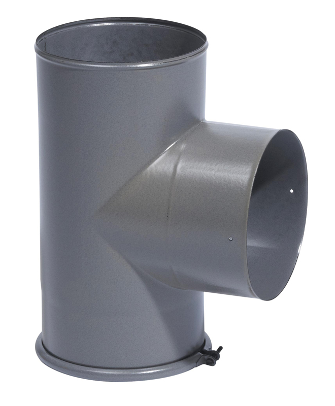 Té équerre + Tampon gris mat email 150 - TEN