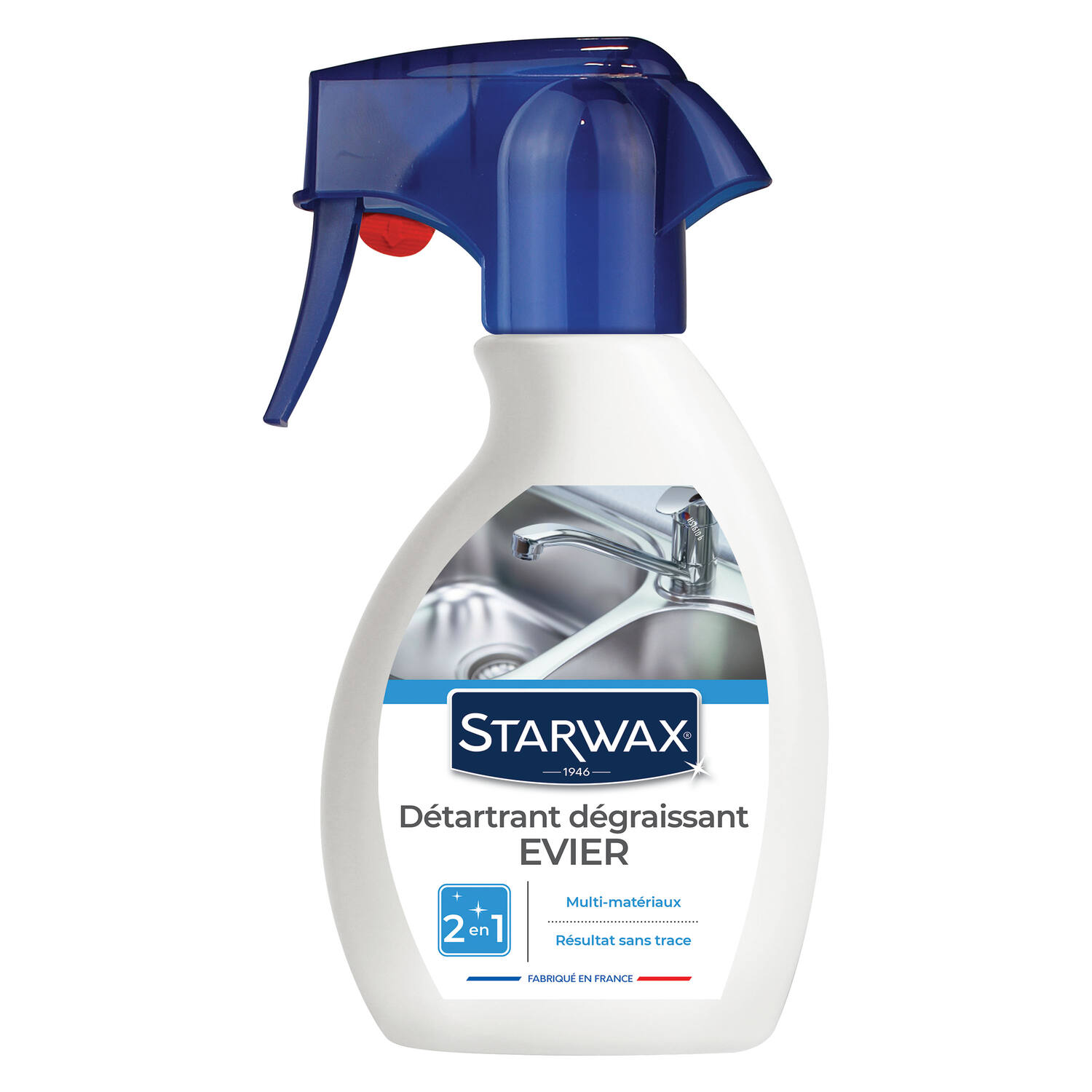Détartrant dégraissant spécial évier 250ml - STARWAX