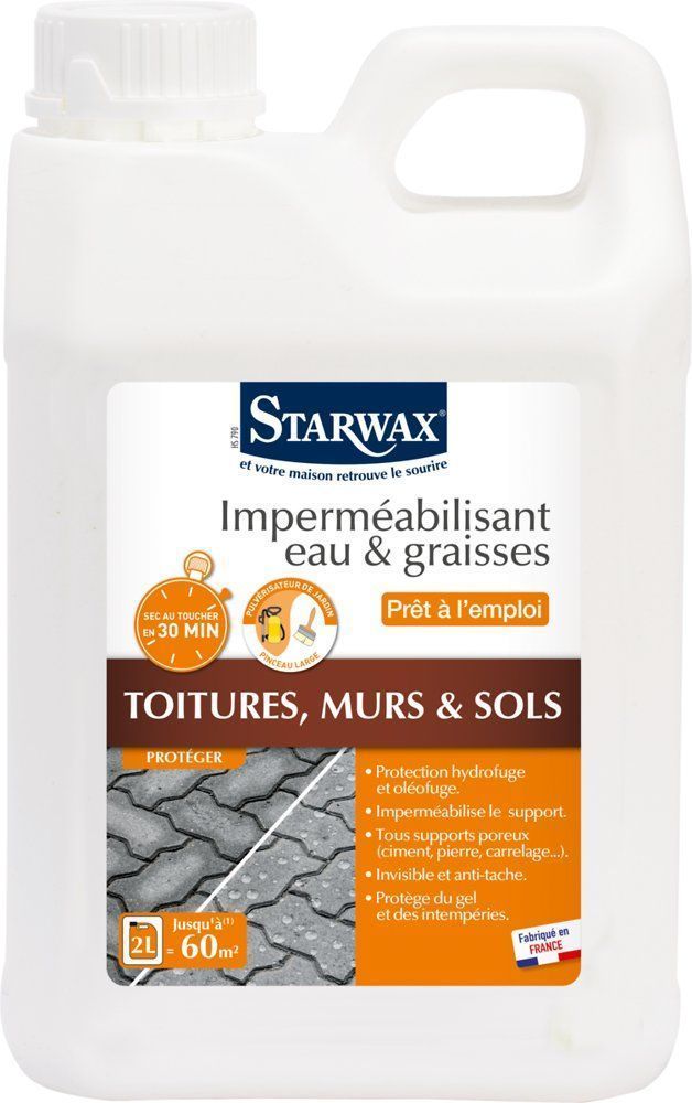 Imperméabilisant eau et graisse 2l