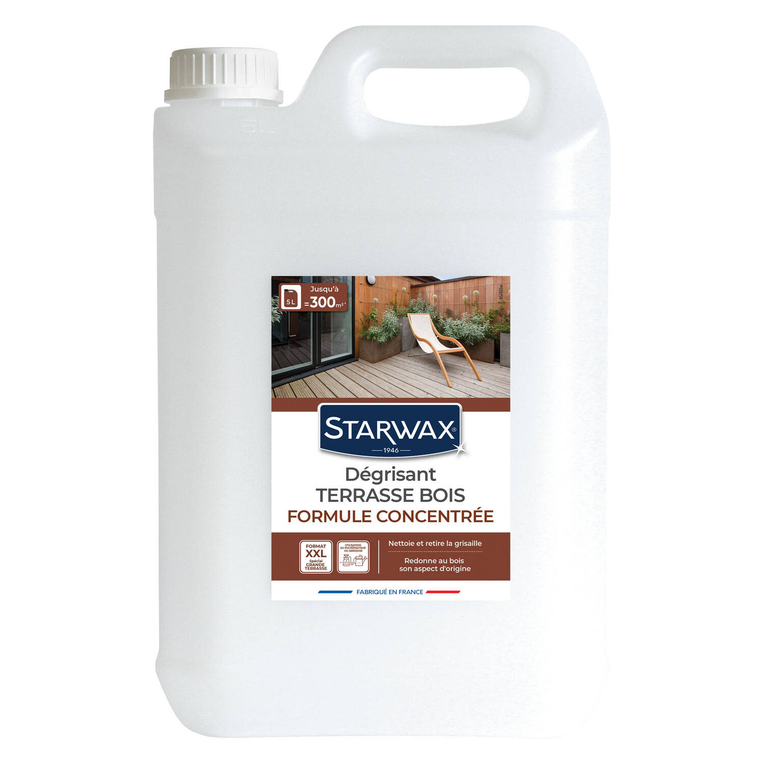 Dégrisant concentré terrasse 5l - STARWAX