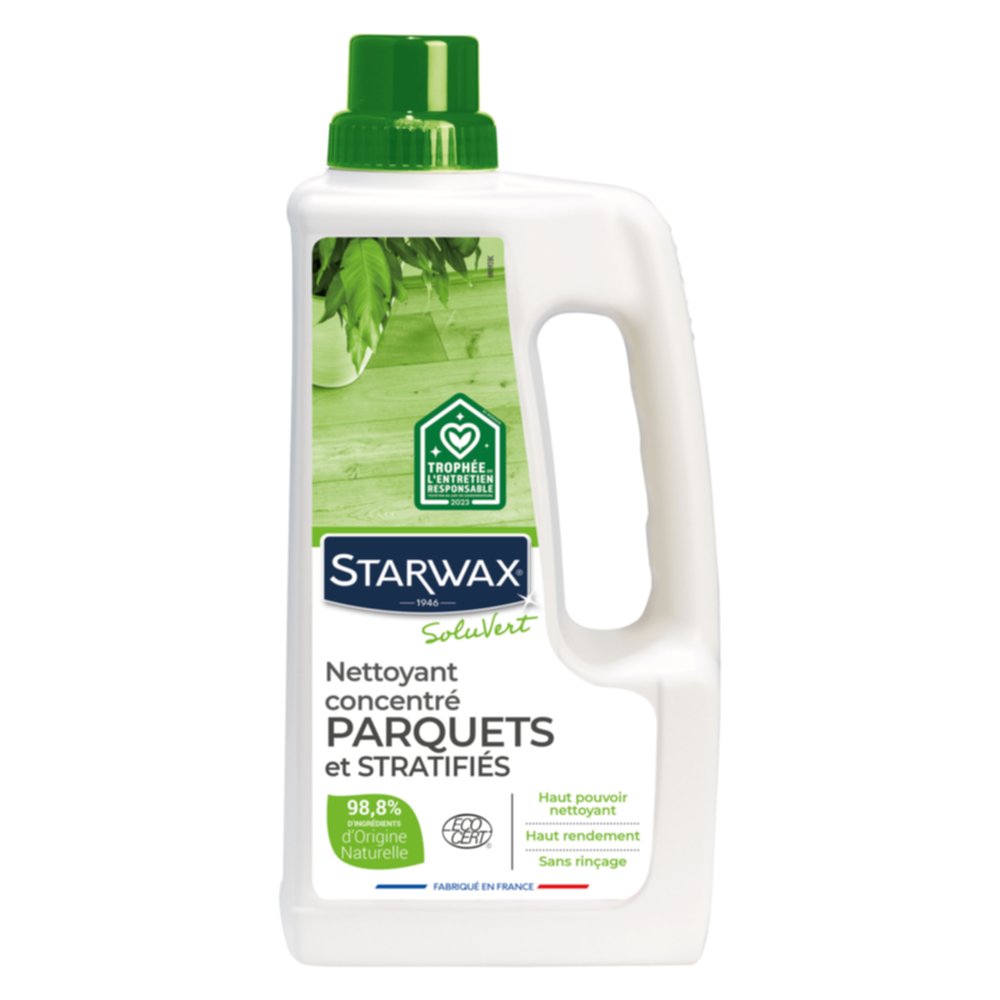 Nettoyant doux parquets et stratifiés 1L - STARWAX