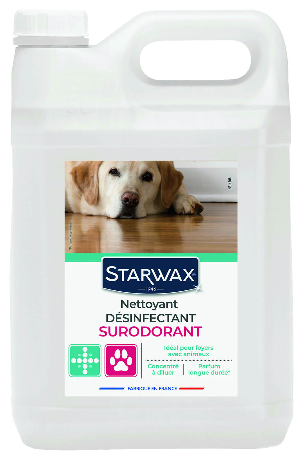 Nettoyant désinfectant surodorant 5L - STARWAX