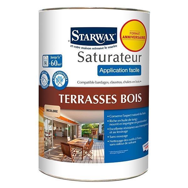 Saturateur appli. facile phase aqueuse incolore 5l