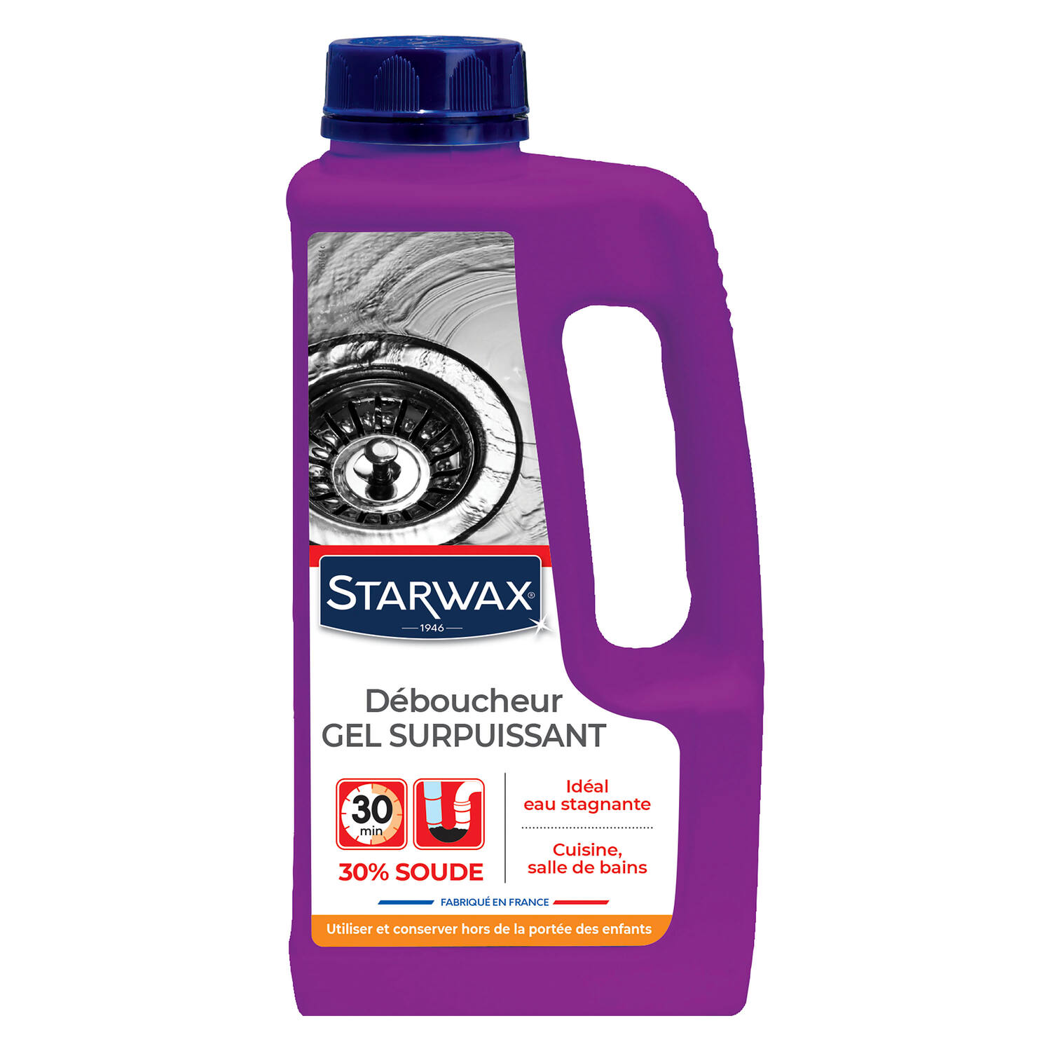 Déboucheur gel pour canalisations 1L - STARWAX