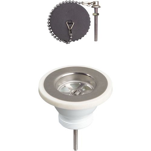 Bonde à bouchon pour évier gres