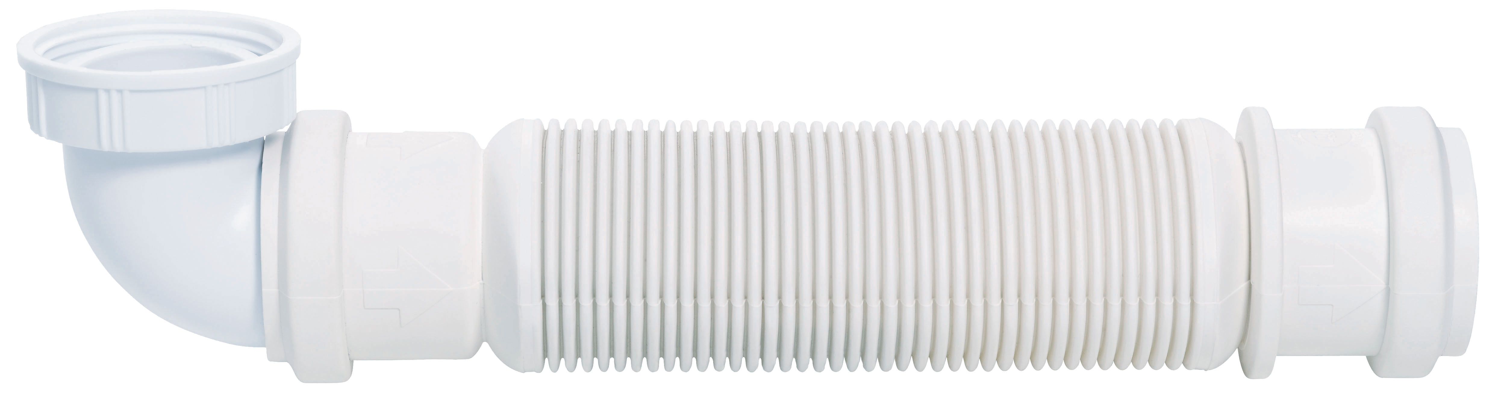 Siphon gain de place Senzo Ø40 mm - WIRQUIN