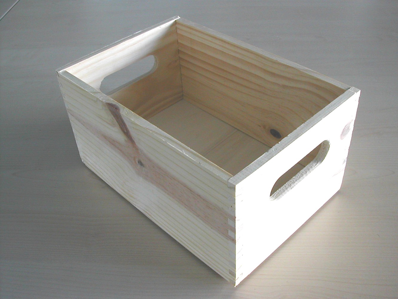 Caisse de rangement en pin 30x20x15cm - SERVARY