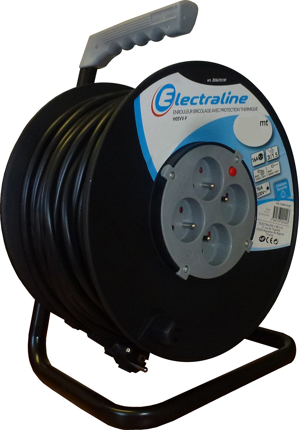 Enr BricoLine HO5 VV-F 3G1.5mm² 25 M