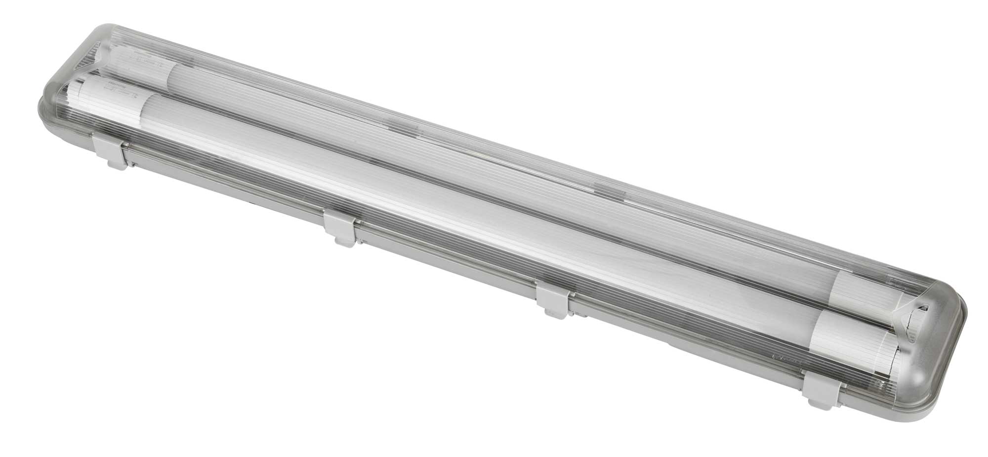 Réglette led tube led 2 x 9 w 60 cm
