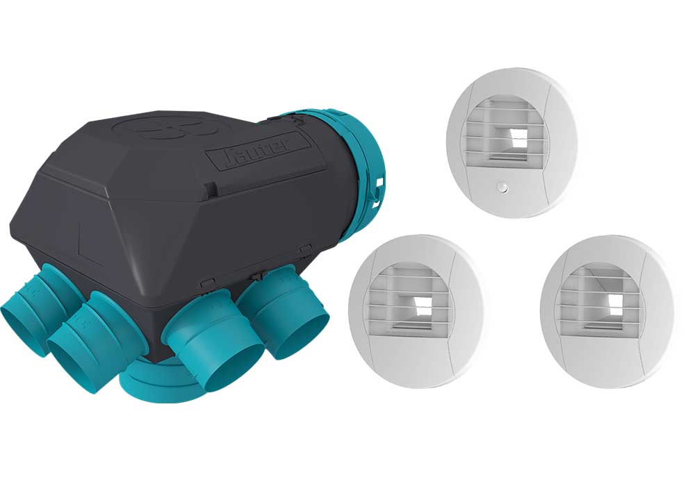 Kit VMC simple flux hygroréglable Gauli classique - SAUTER